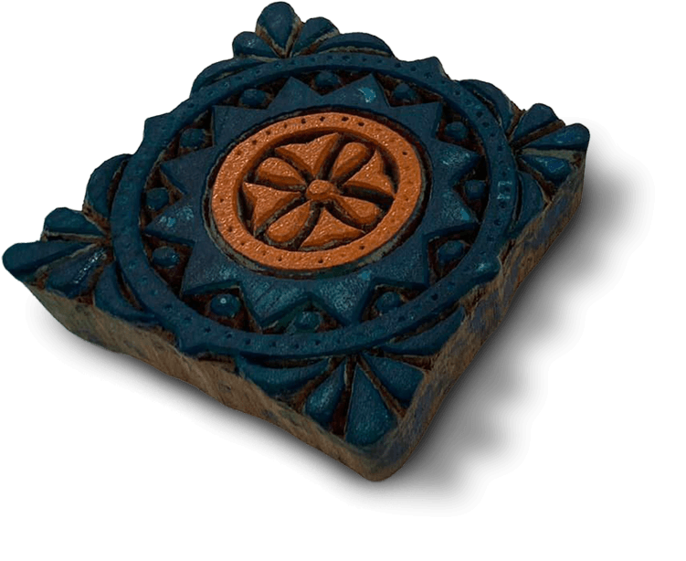 Wood Block Printing Block